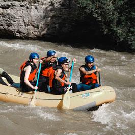 Rafting sur la Garonne et la Pique