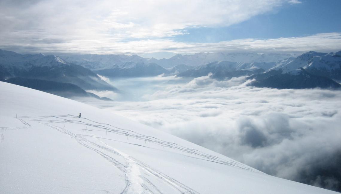 Ski à la station du Mourtis